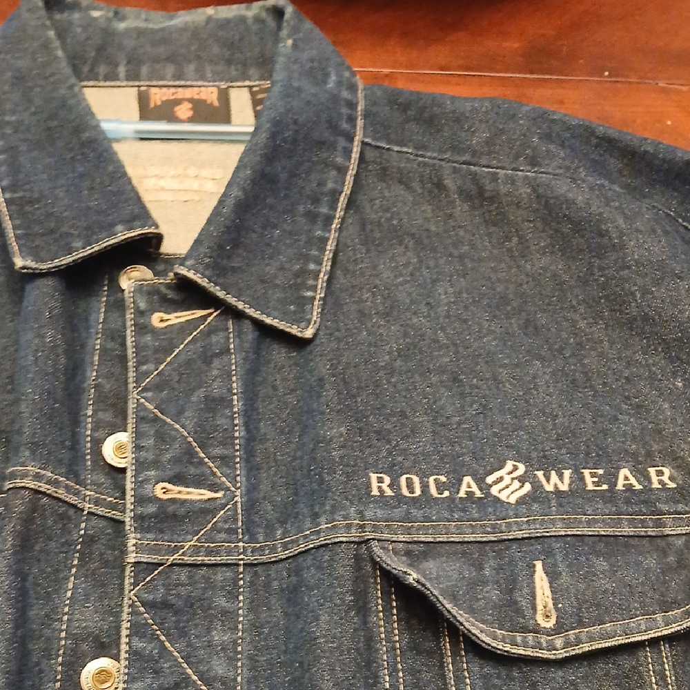 Rocawear Dark Blue Denim Jacket